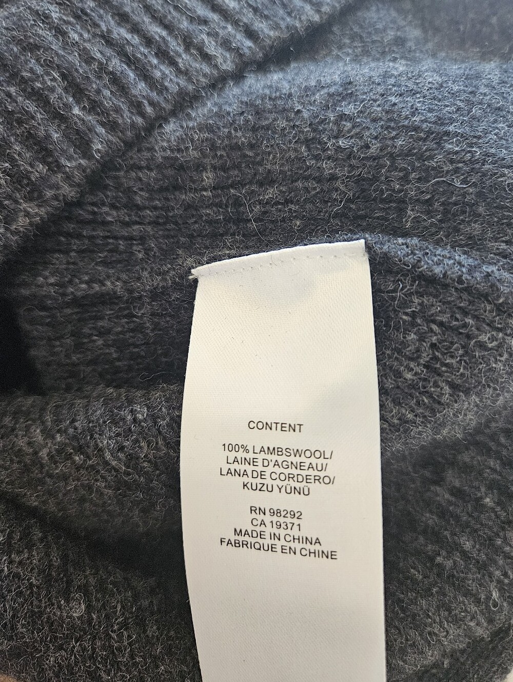 Tibi Soft Lambswool Distressed Cardigan - Picture 5 of 5